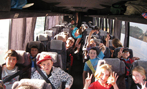 Minibus for school trips